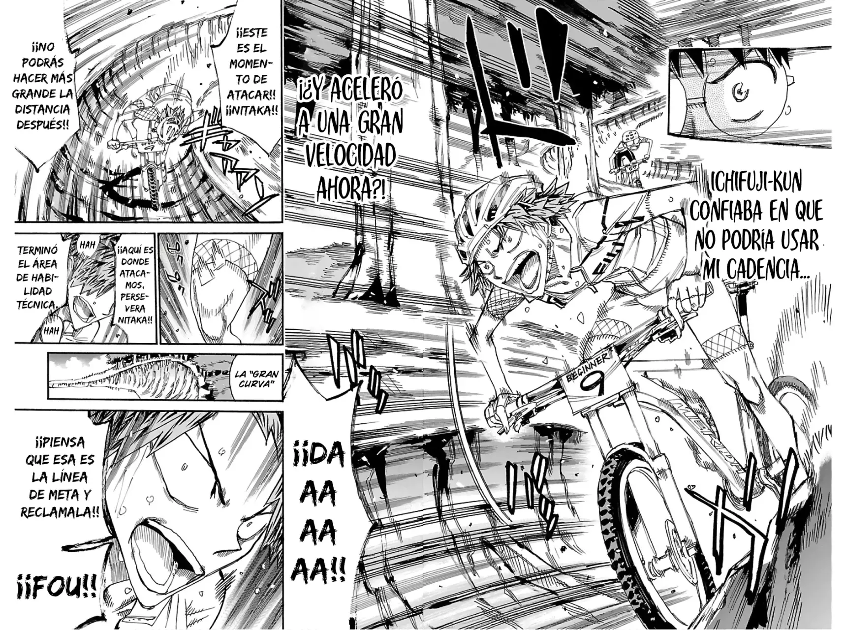 Yowamushi Pedal Capitulo 594: Grita, Ichifuji. página 10
