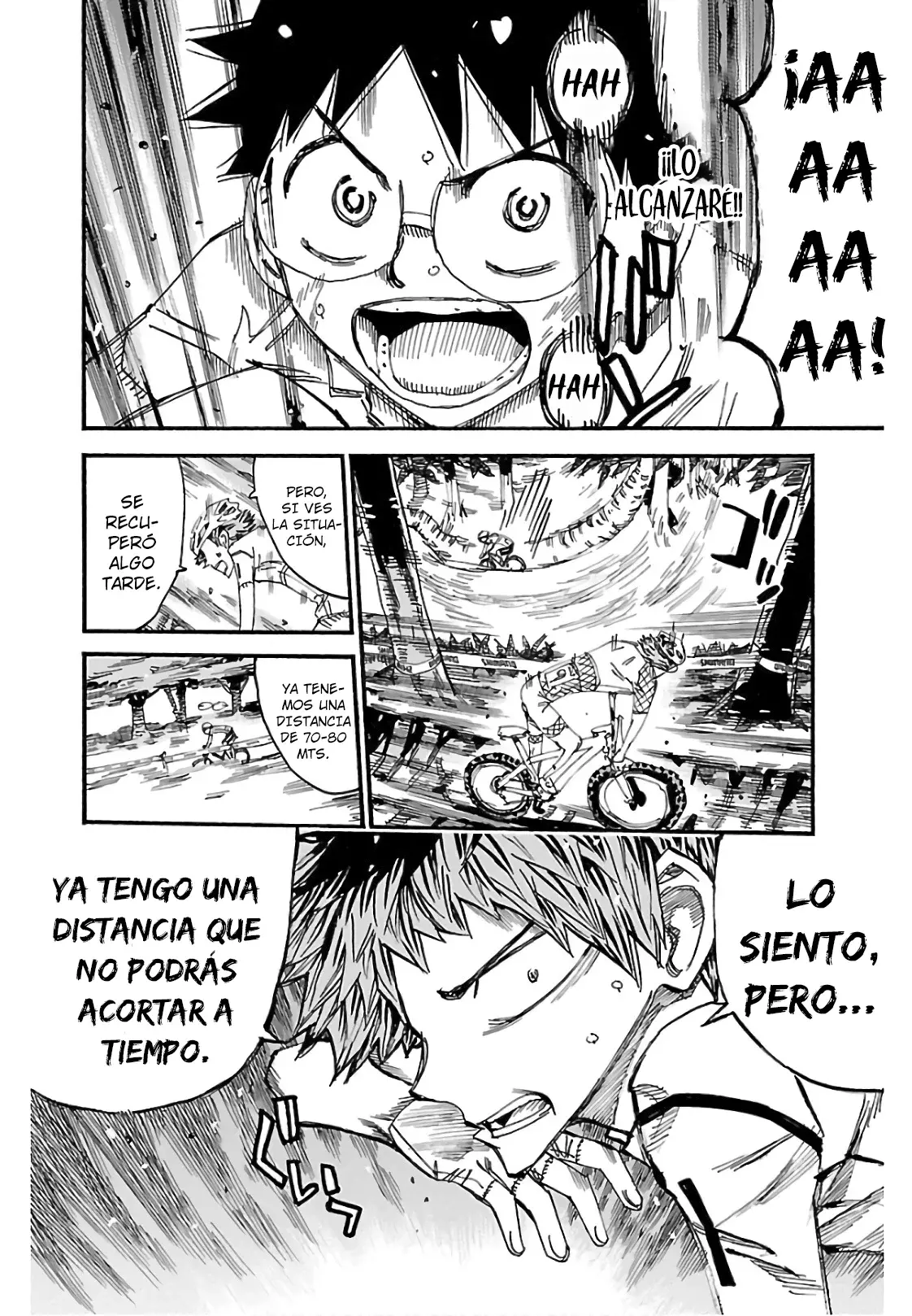 Yowamushi Pedal Capitulo 594: Grita, Ichifuji. página 18