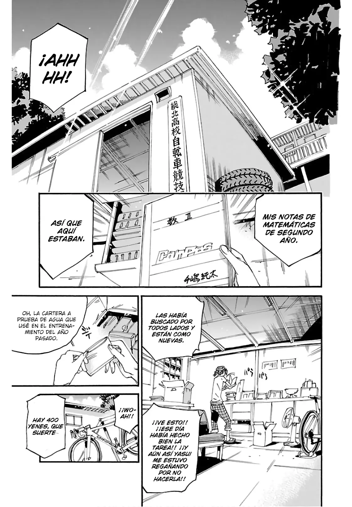 Yowamushi Pedal Capitulo 594: Grita, Ichifuji. página 2