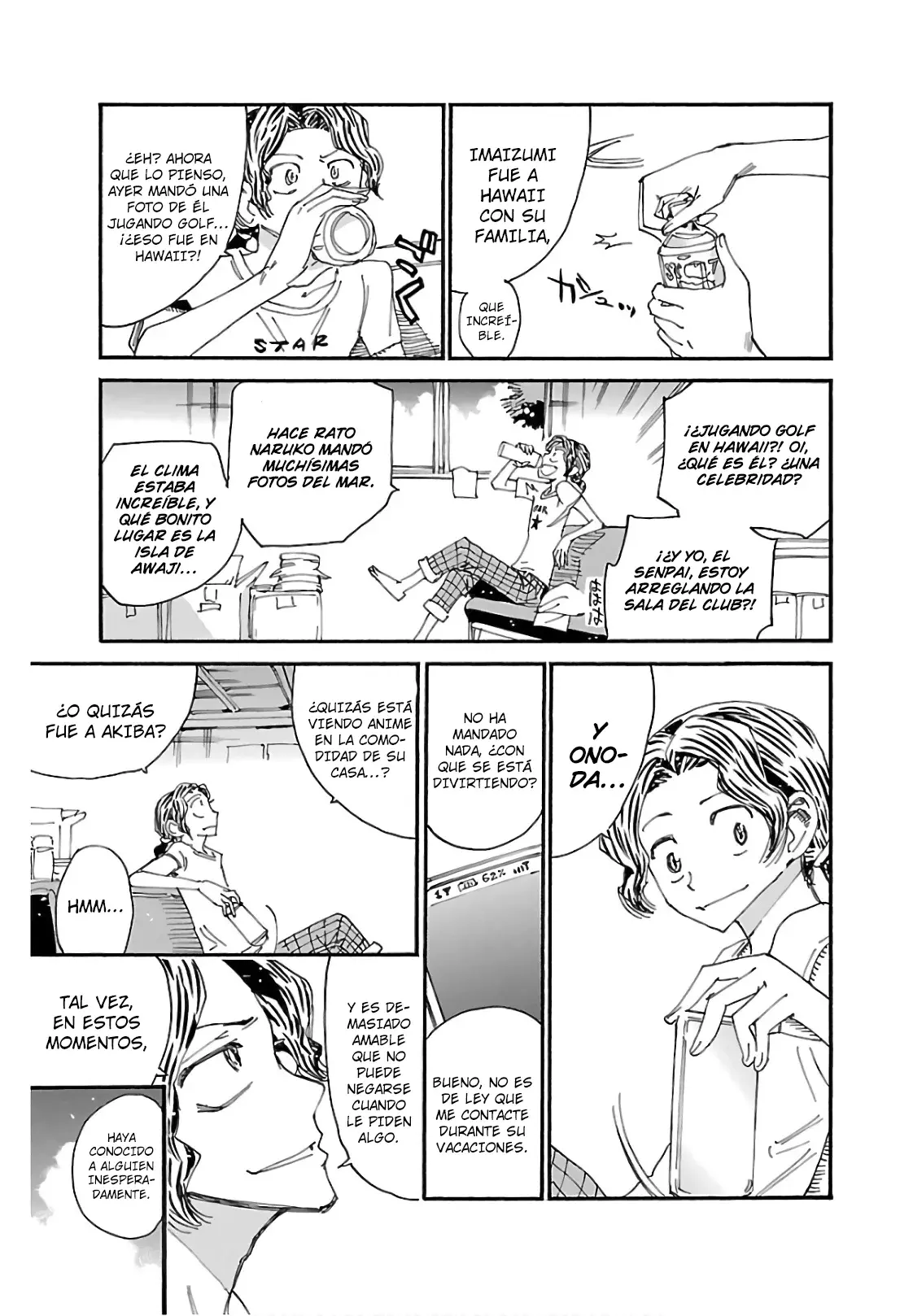 Yowamushi Pedal Capitulo 594: Grita, Ichifuji. página 4