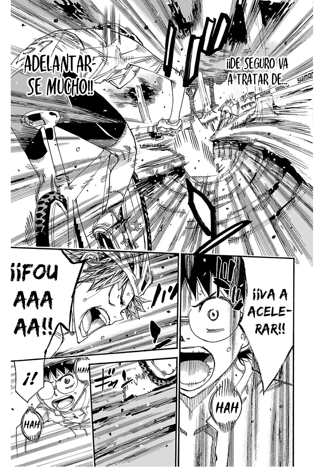 Yowamushi Pedal Capitulo 594: Grita, Ichifuji. página 7