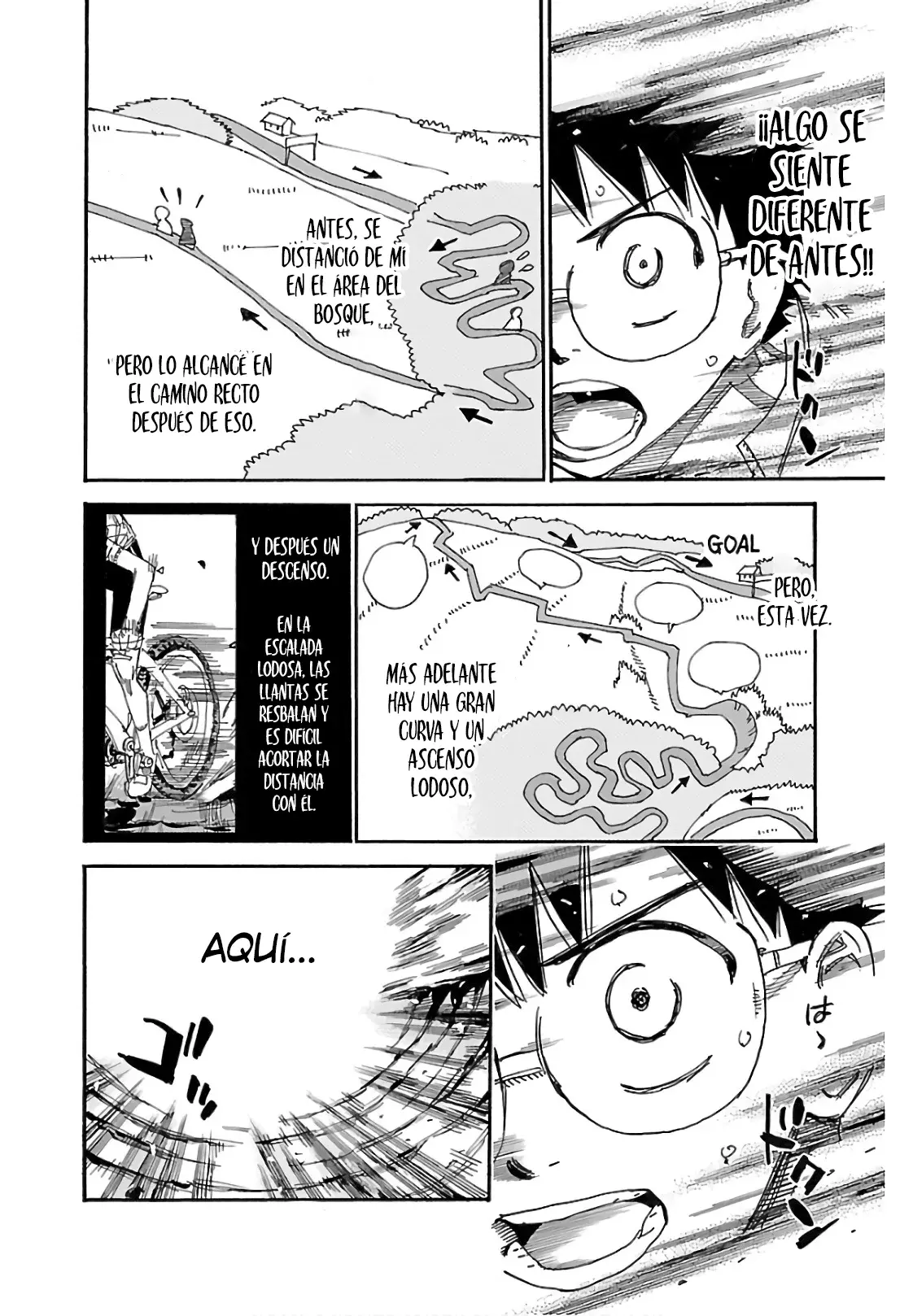 Yowamushi Pedal Capitulo 594: Grita, Ichifuji. página 8