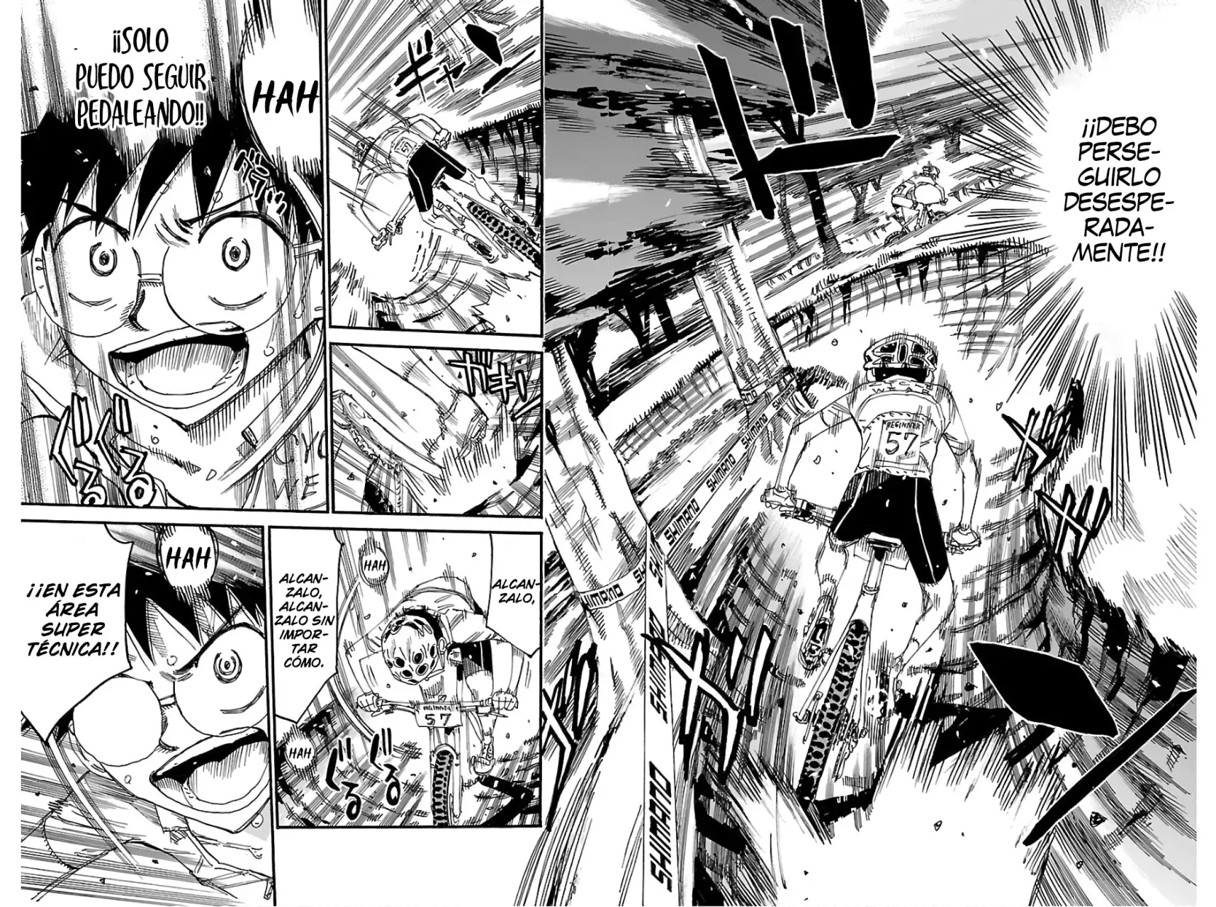 Yowamushi Pedal Capitulo 595: Una brecha suficiente. página 10