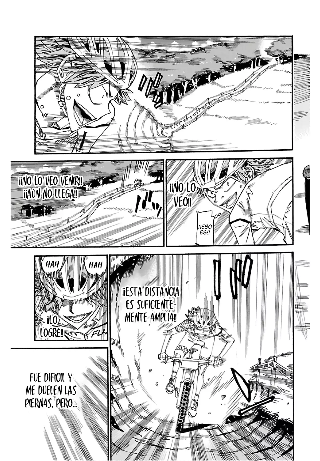 Yowamushi Pedal Capitulo 595: Una brecha suficiente. página 19