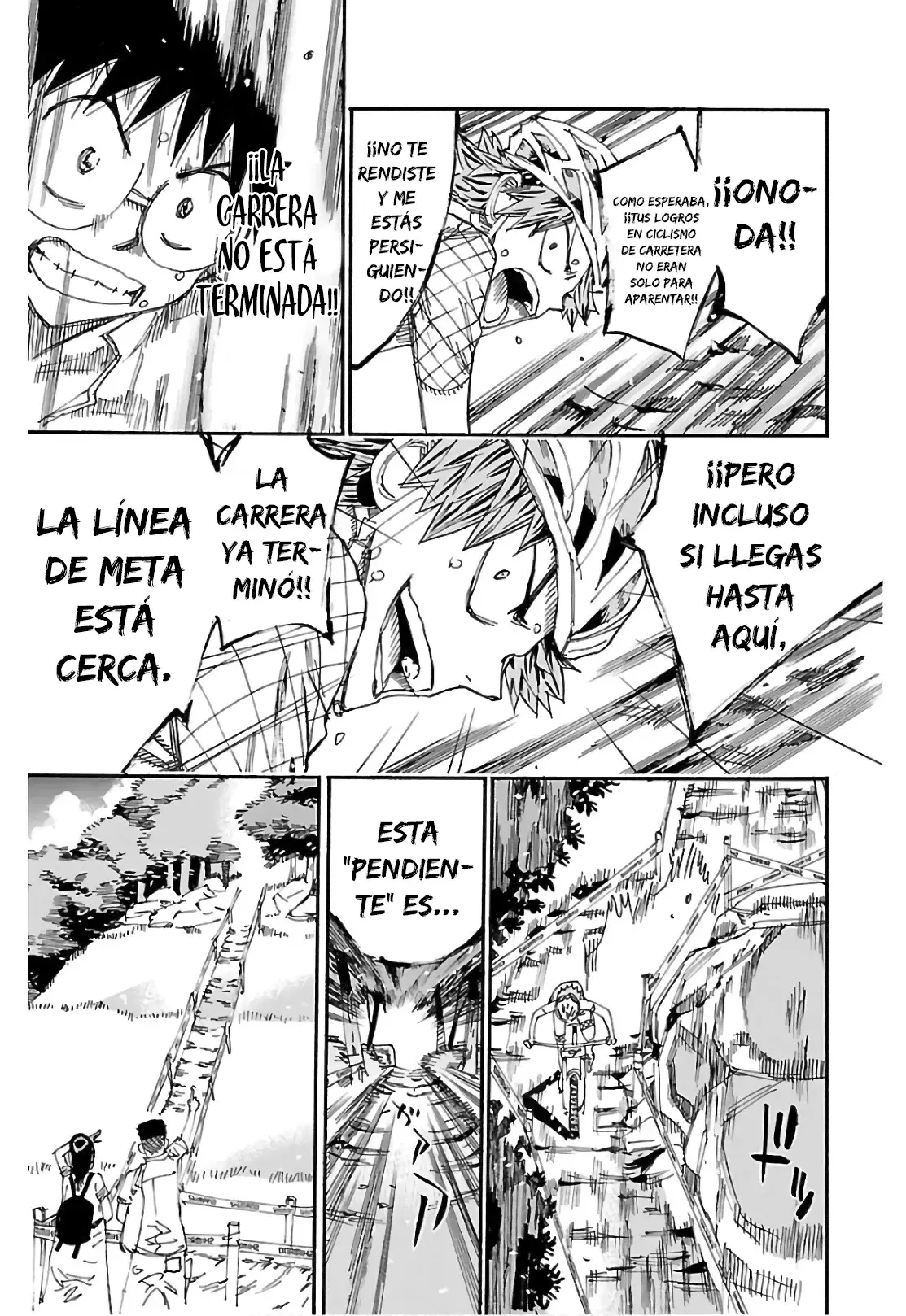 Yowamushi Pedal Capitulo 596: La última etapa página 19