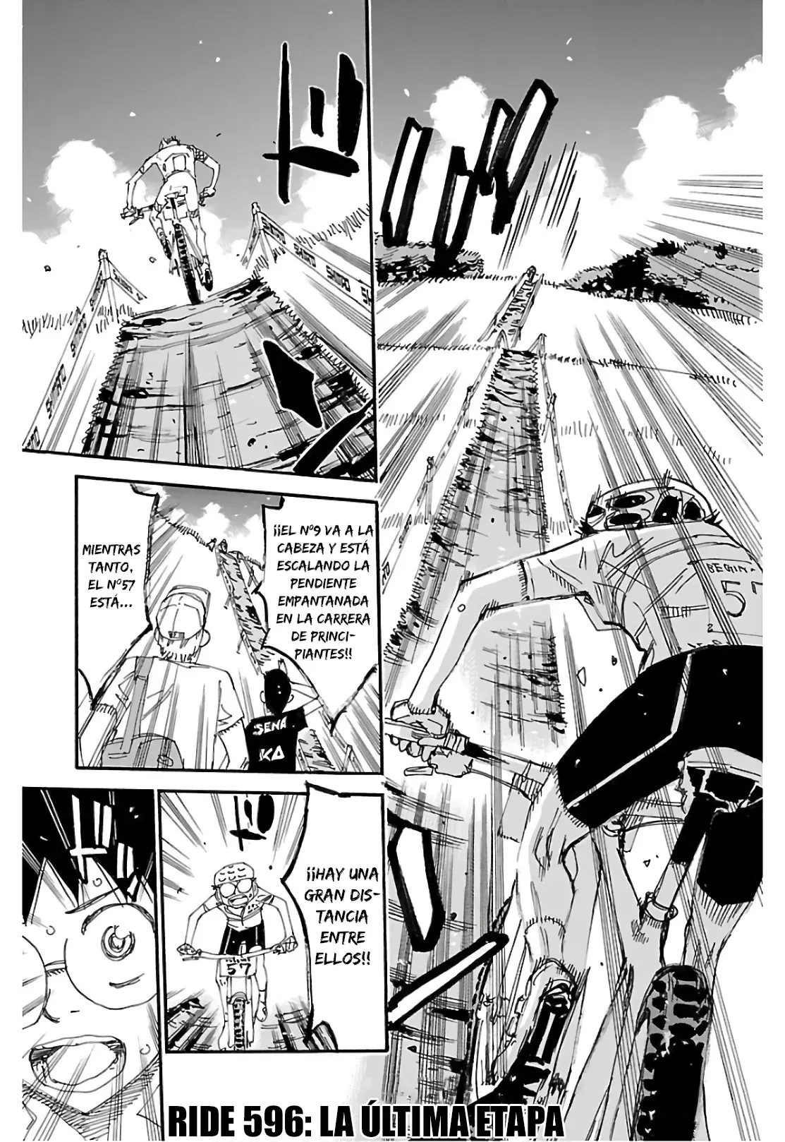 Yowamushi Pedal Capitulo 596: La última etapa página 8