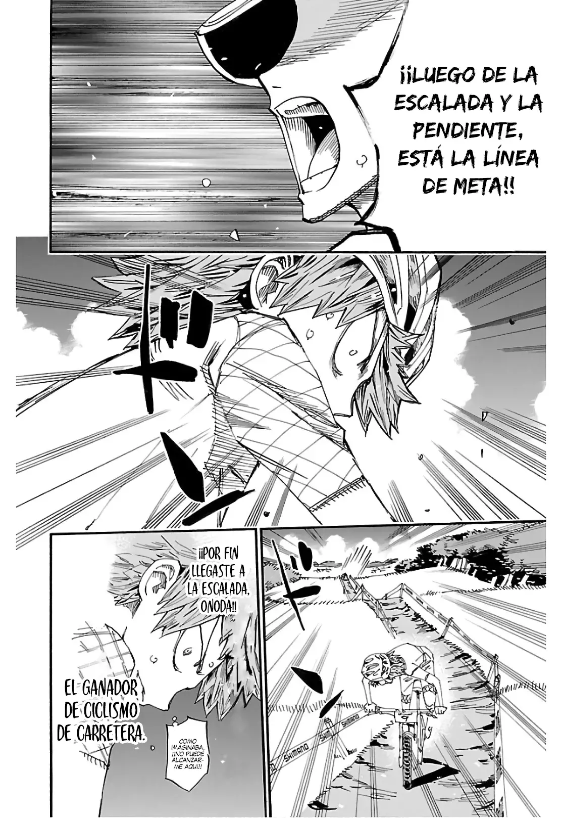 Yowamushi Pedal Capitulo 596: La última etapa página 9