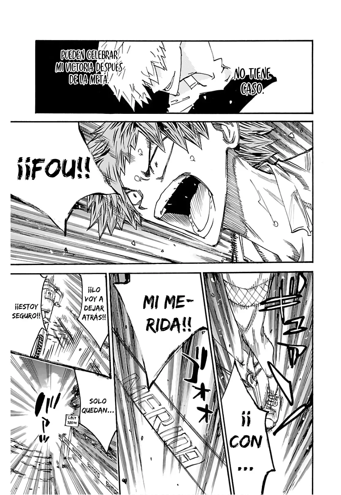 Yowamushi Pedal Capitulo 597: La etapa sin nombre página 11