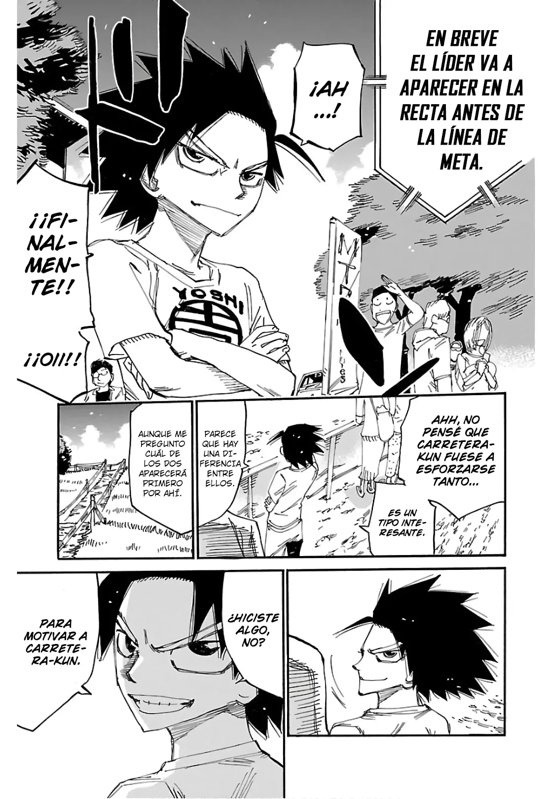 Yowamushi Pedal Capitulo 597: La etapa sin nombre página 16