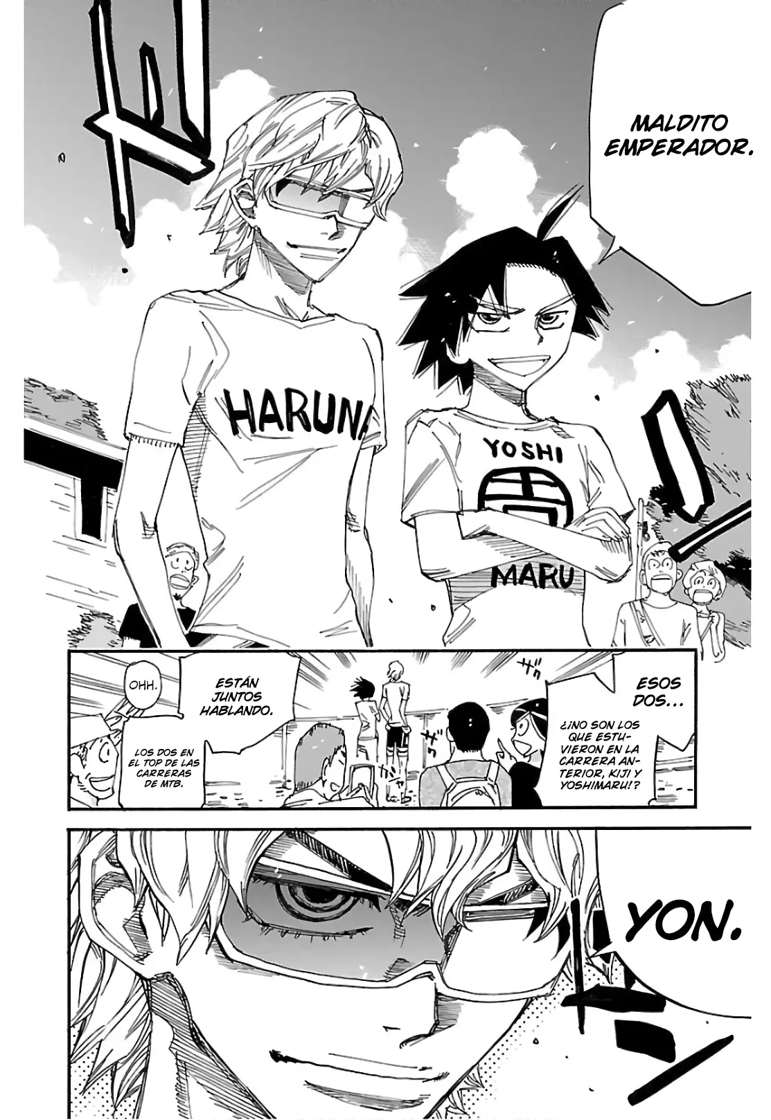Yowamushi Pedal Capitulo 597: La etapa sin nombre página 17