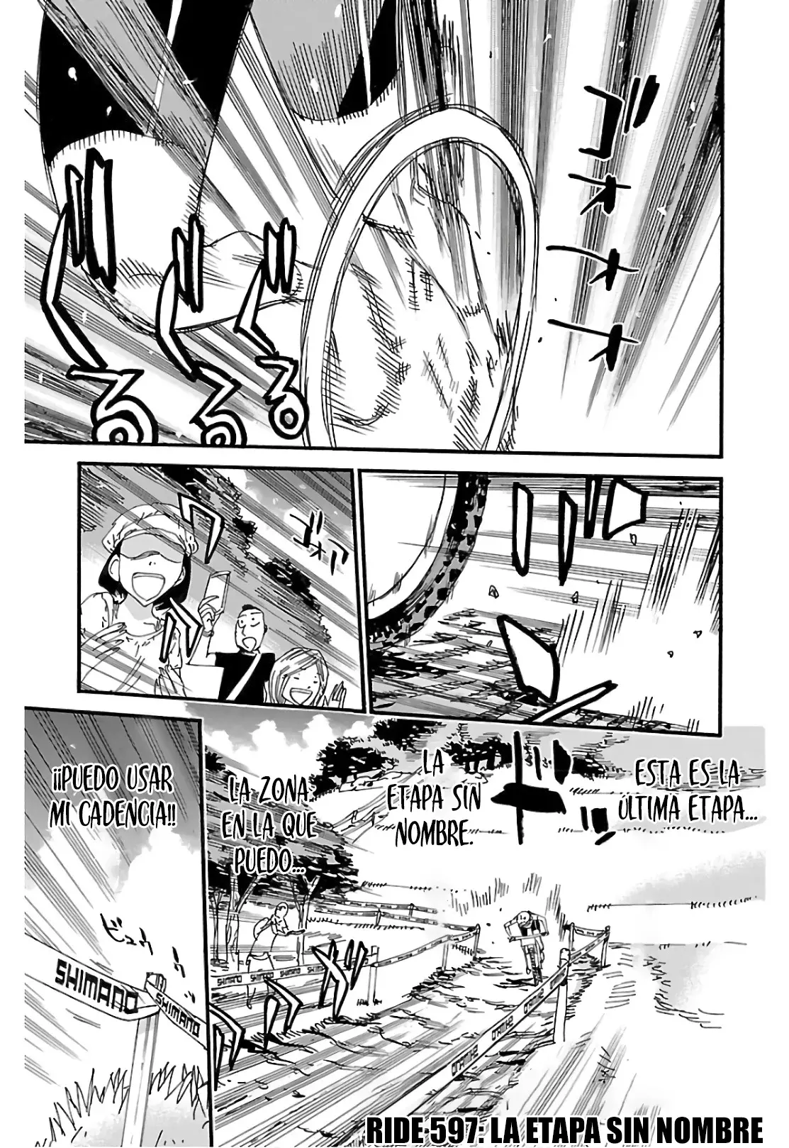 Yowamushi Pedal Capitulo 597: La etapa sin nombre página 2