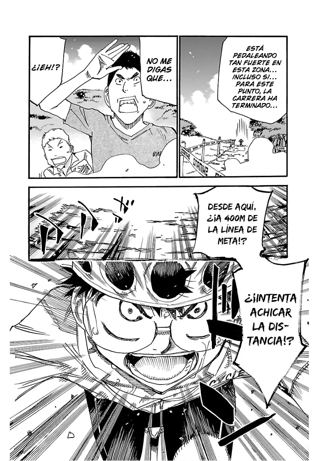 Yowamushi Pedal Capitulo 597: La etapa sin nombre página 4