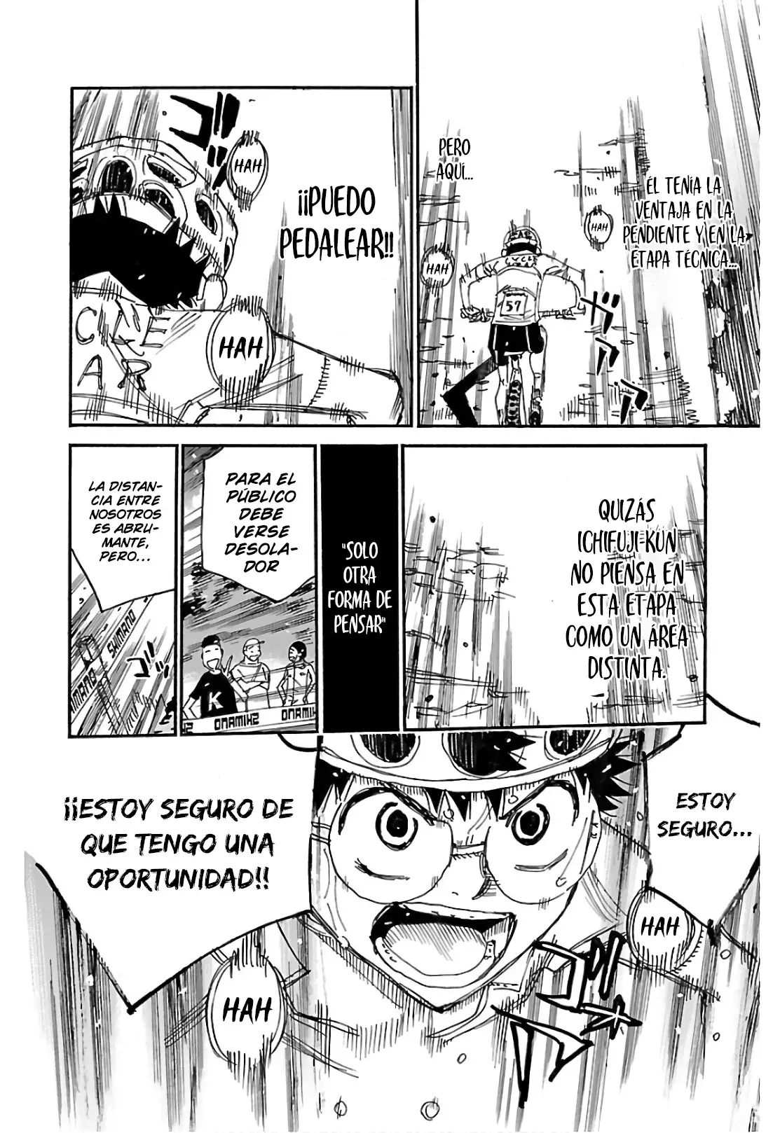 Yowamushi Pedal Capitulo 597: La etapa sin nombre página 6