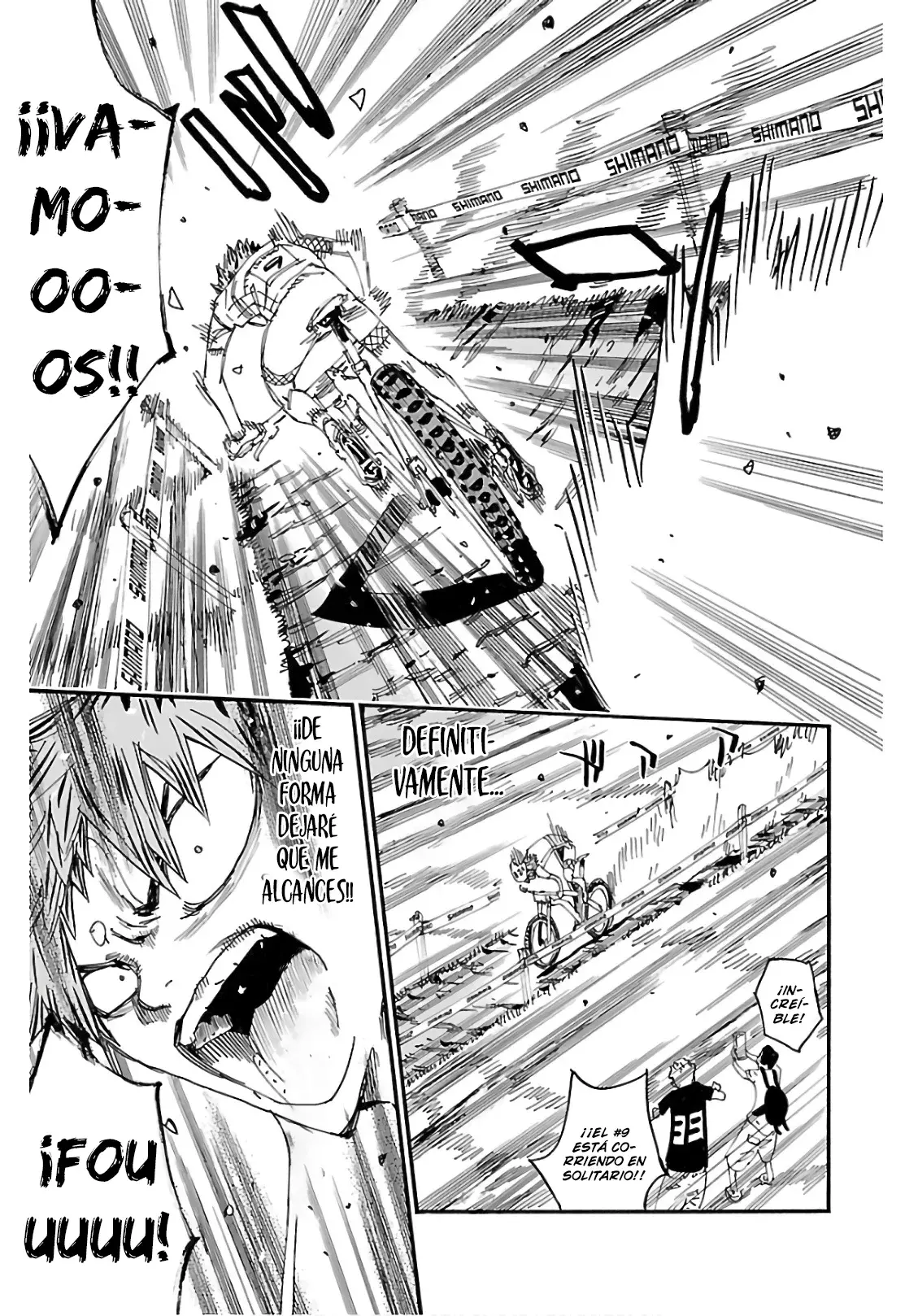 Yowamushi Pedal Capitulo 598: Dos personas a la vista página 10