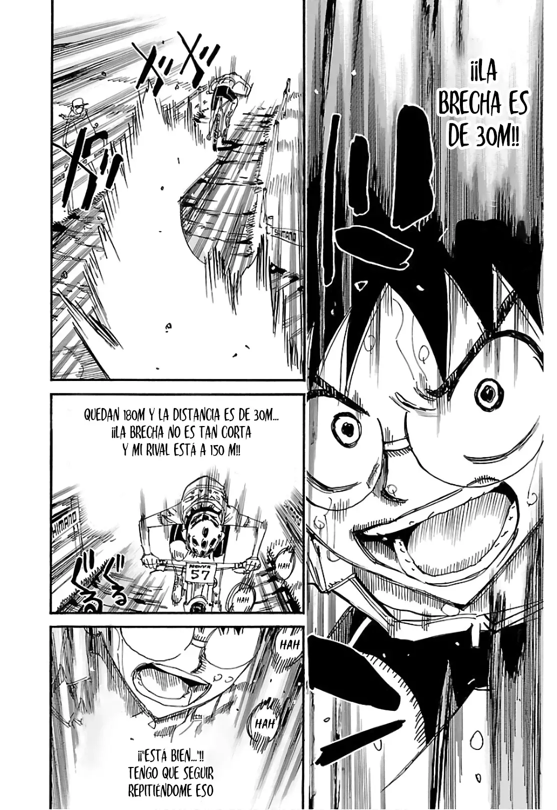 Yowamushi Pedal Capitulo 598: Dos personas a la vista página 12