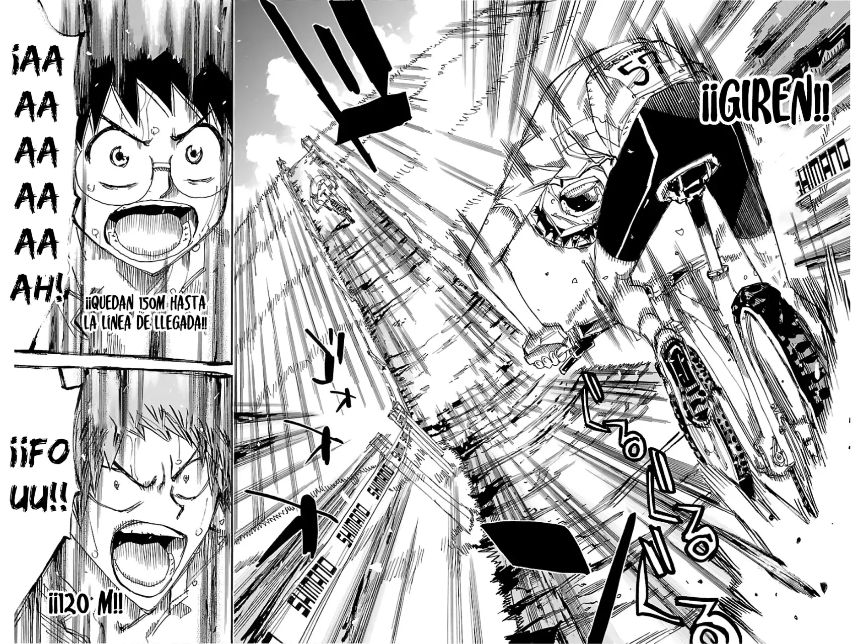 Yowamushi Pedal Capitulo 598: Dos personas a la vista página 14