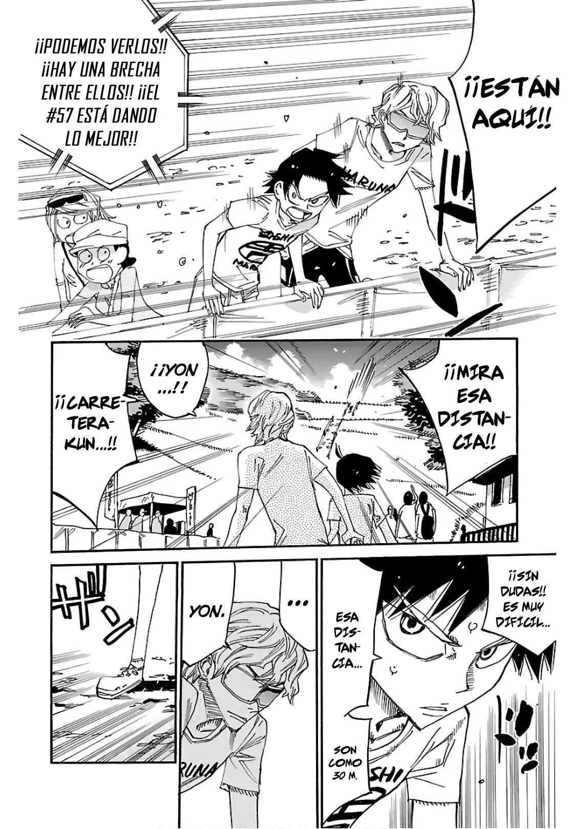 Yowamushi Pedal Capitulo 598: Dos personas a la vista página 15