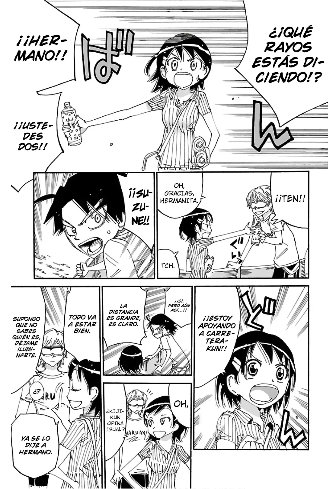 Yowamushi Pedal Capitulo 598: Dos personas a la vista página 16