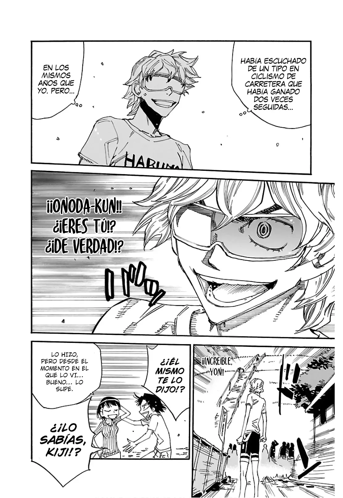 Yowamushi Pedal Capitulo 598: Dos personas a la vista página 19