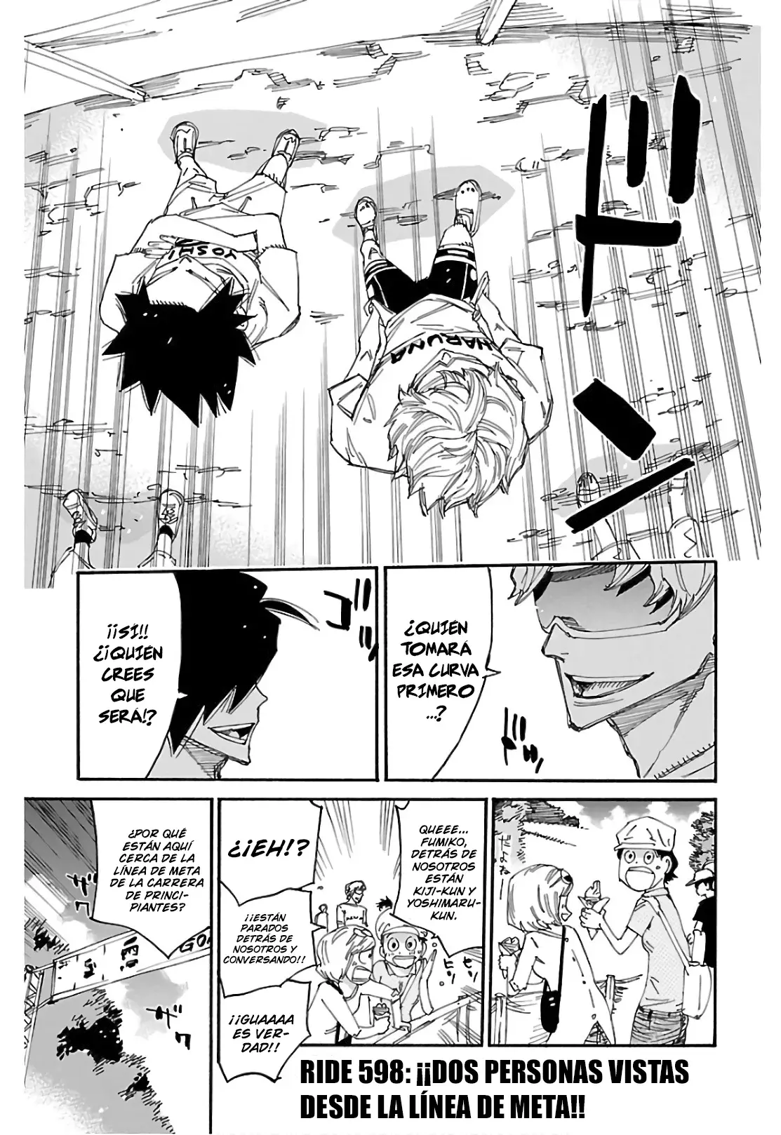 Yowamushi Pedal Capitulo 598: Dos personas a la vista página 2