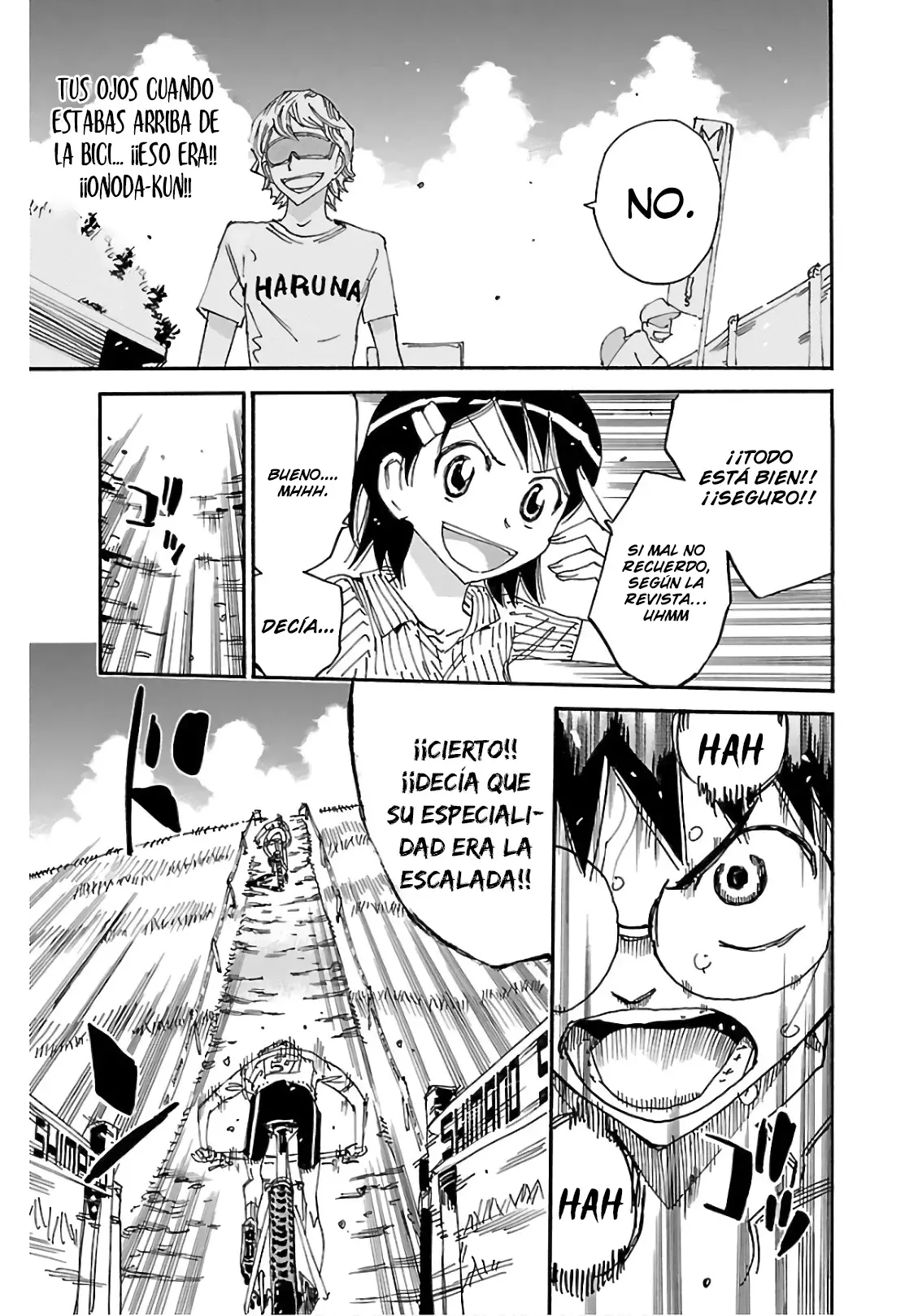 Yowamushi Pedal Capitulo 598: Dos personas a la vista página 20