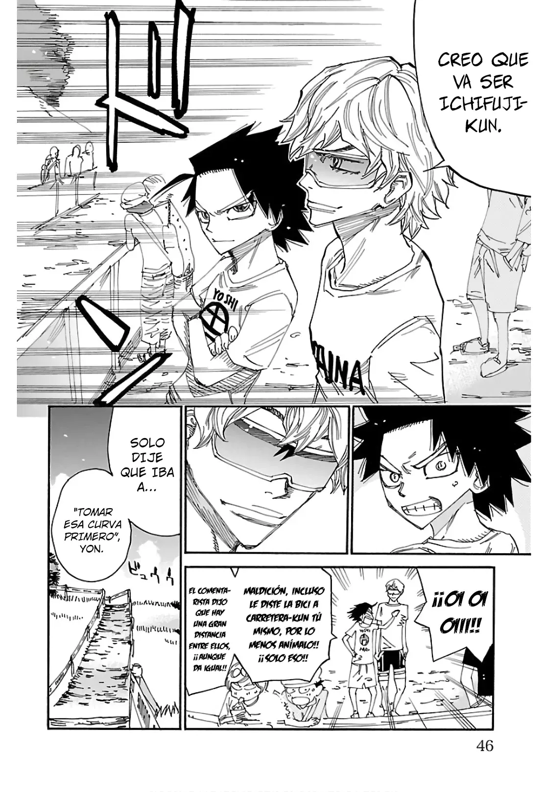 Yowamushi Pedal Capitulo 598: Dos personas a la vista página 3
