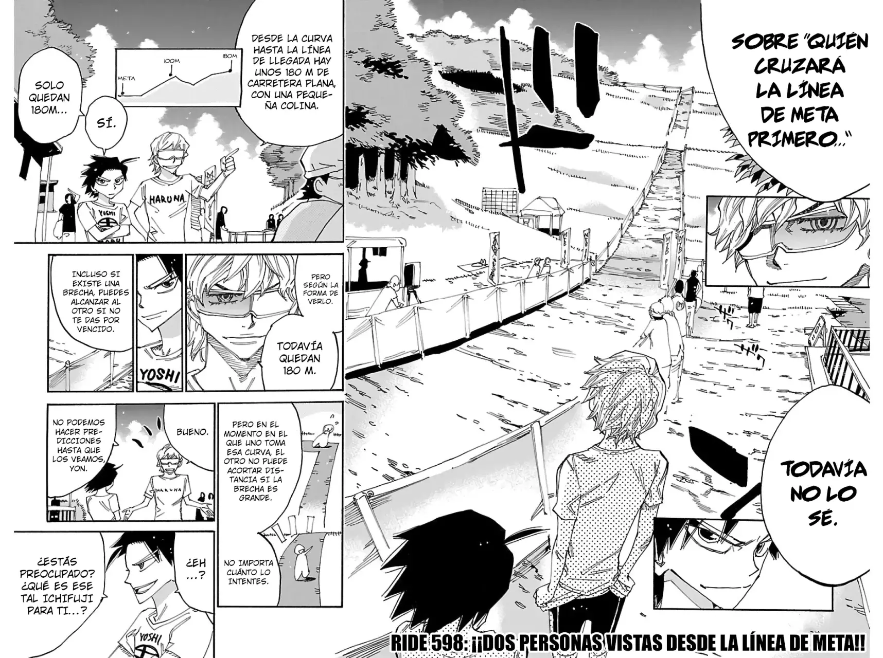 Yowamushi Pedal Capitulo 598: Dos personas a la vista página 5