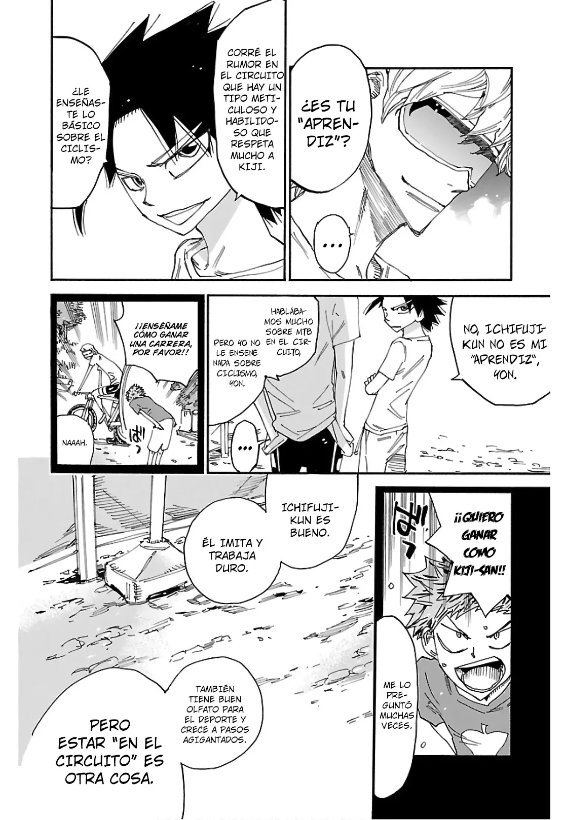 Yowamushi Pedal Capitulo 598: Dos personas a la vista página 6