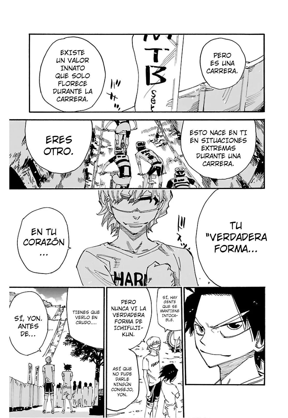 Yowamushi Pedal Capitulo 598: Dos personas a la vista página 7