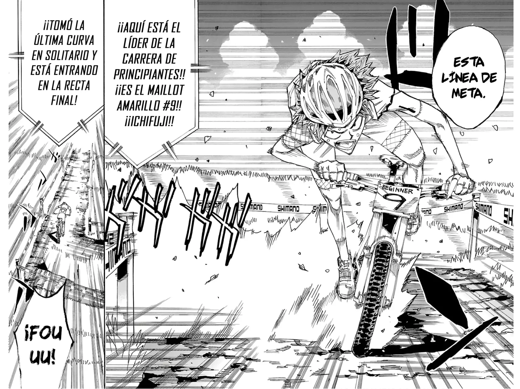 Yowamushi Pedal Capitulo 598: Dos personas a la vista página 8