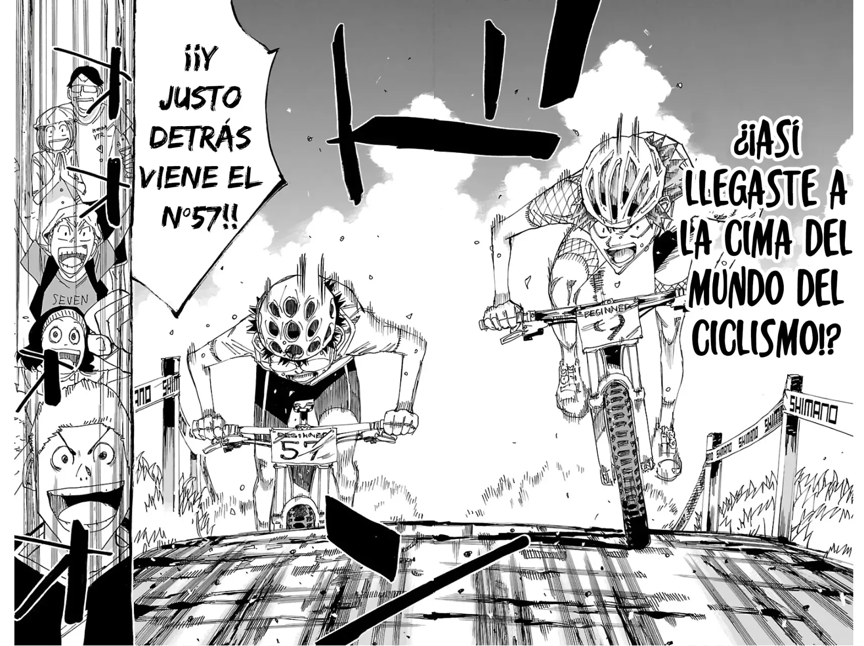 Yowamushi Pedal Capitulo 599: ¡¡Una brecha de 30m!! página 10