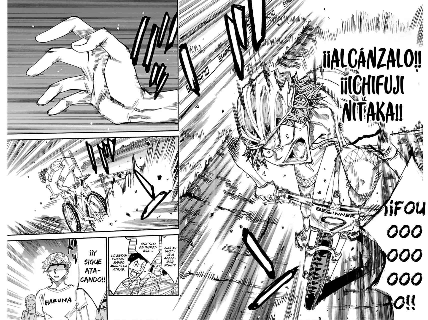 Yowamushi Pedal Capitulo 599: ¡¡Una brecha de 30m!! página 17