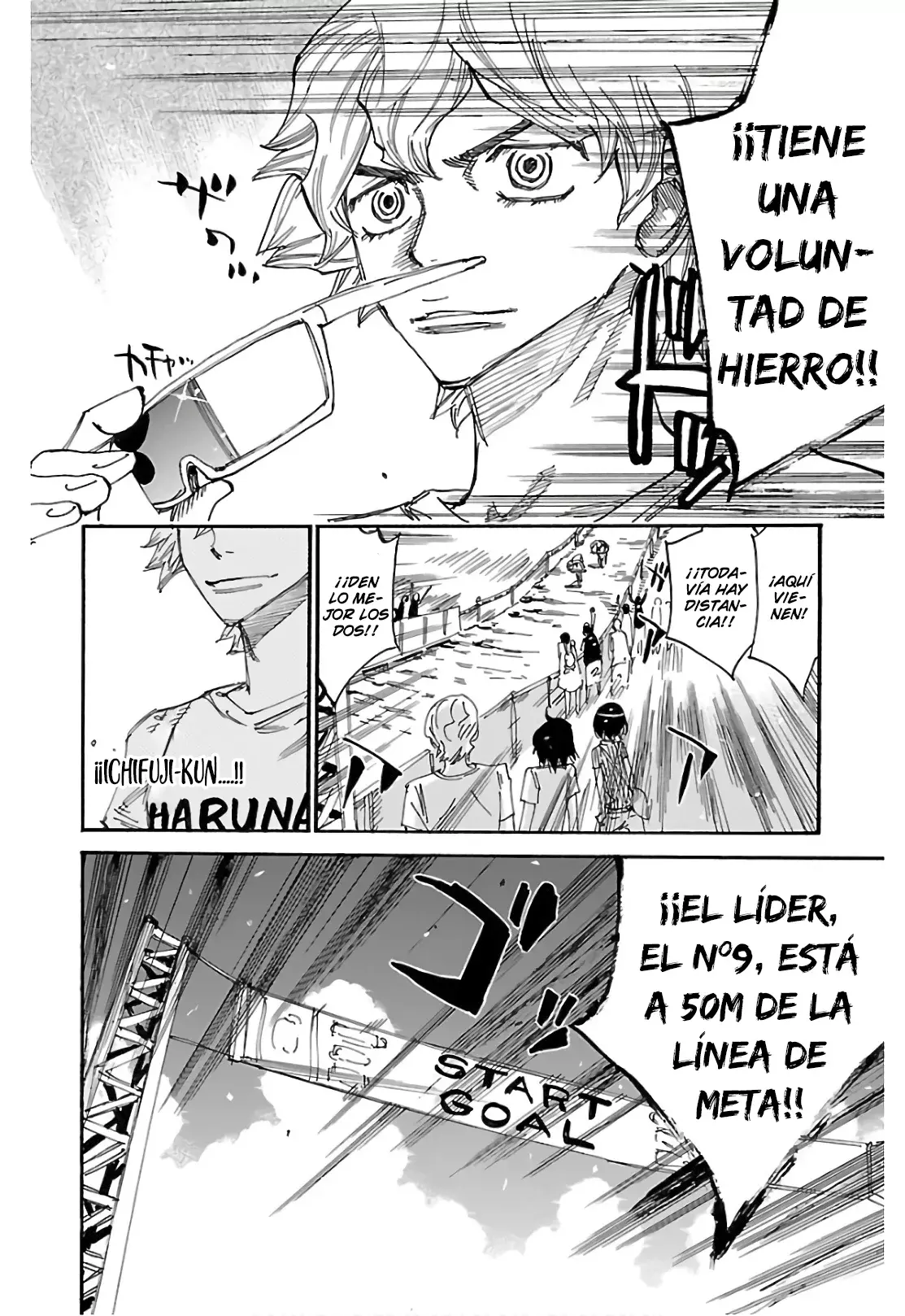 Yowamushi Pedal Capitulo 599: ¡¡Una brecha de 30m!! página 18
