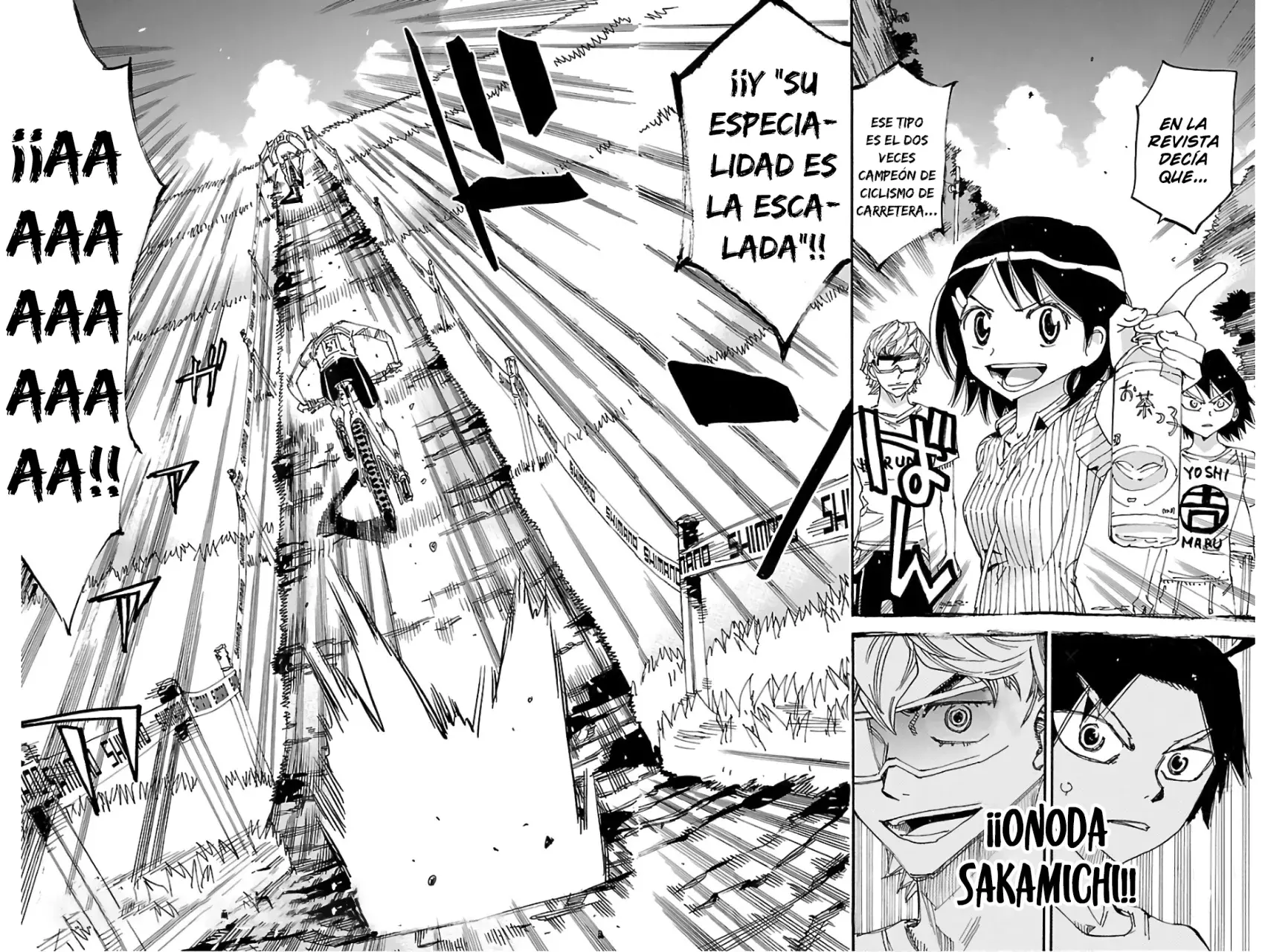 Yowamushi Pedal Capitulo 599: ¡¡Una brecha de 30m!! página 6