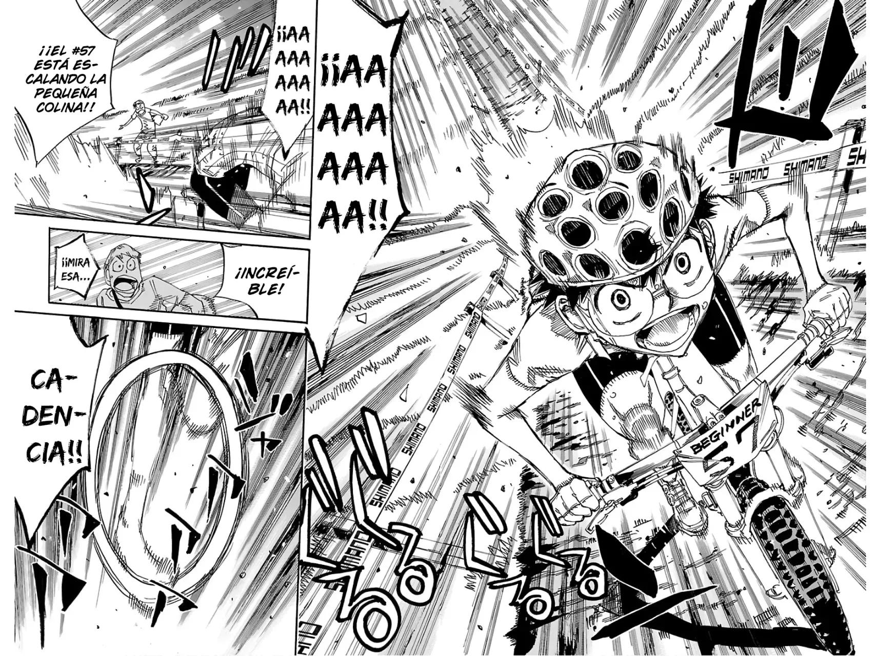 Yowamushi Pedal Capitulo 599: ¡¡Una brecha de 30m!! página 7