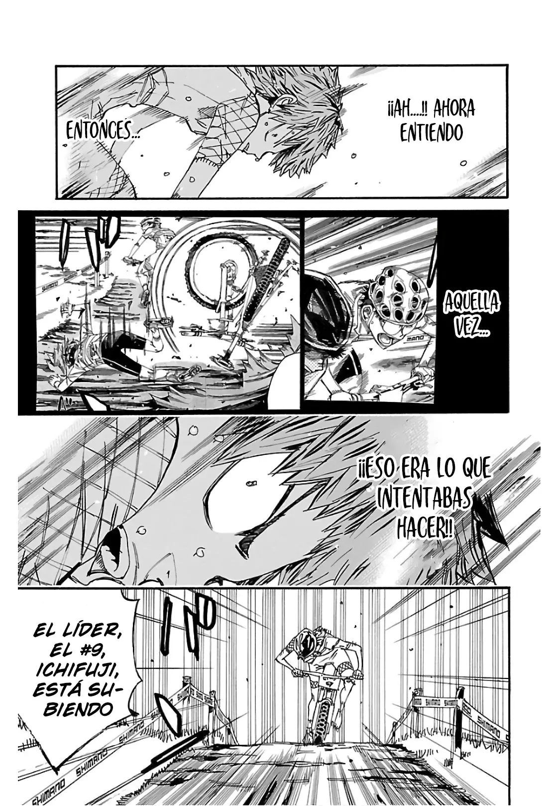 Yowamushi Pedal Capitulo 599: ¡¡Una brecha de 30m!! página 9