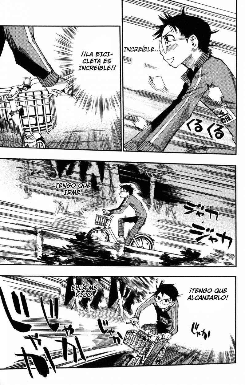 Yowamushi Pedal Capitulo 6: Cadencia página 18
