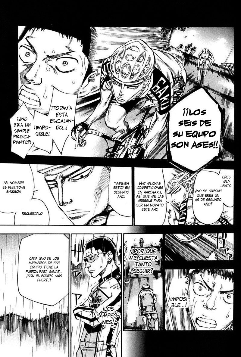 Yowamushi Pedal Capitulo 60: LLUVIA página 11