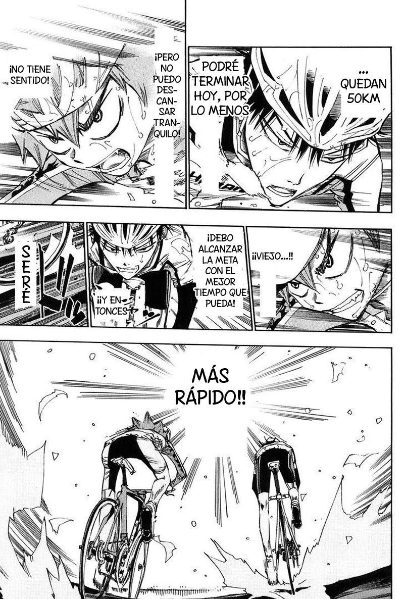 Yowamushi Pedal Capitulo 60: LLUVIA página 15