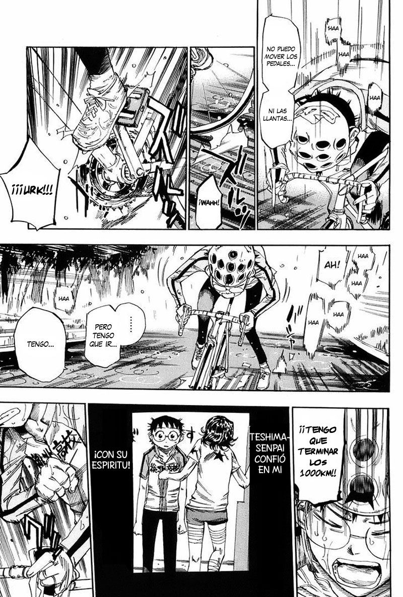 Yowamushi Pedal Capitulo 60: LLUVIA página 17