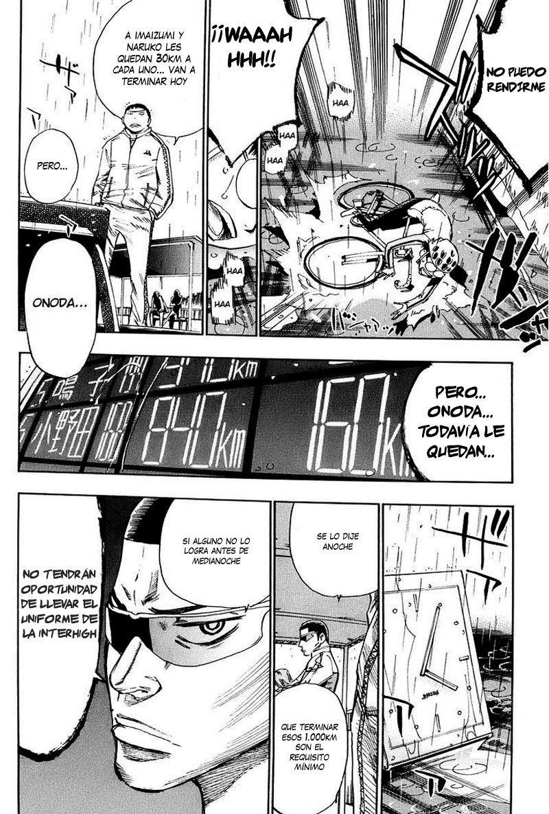 Yowamushi Pedal Capitulo 60: LLUVIA página 18
