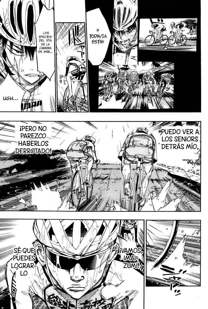 Yowamushi Pedal Capitulo 60: LLUVIA página 4