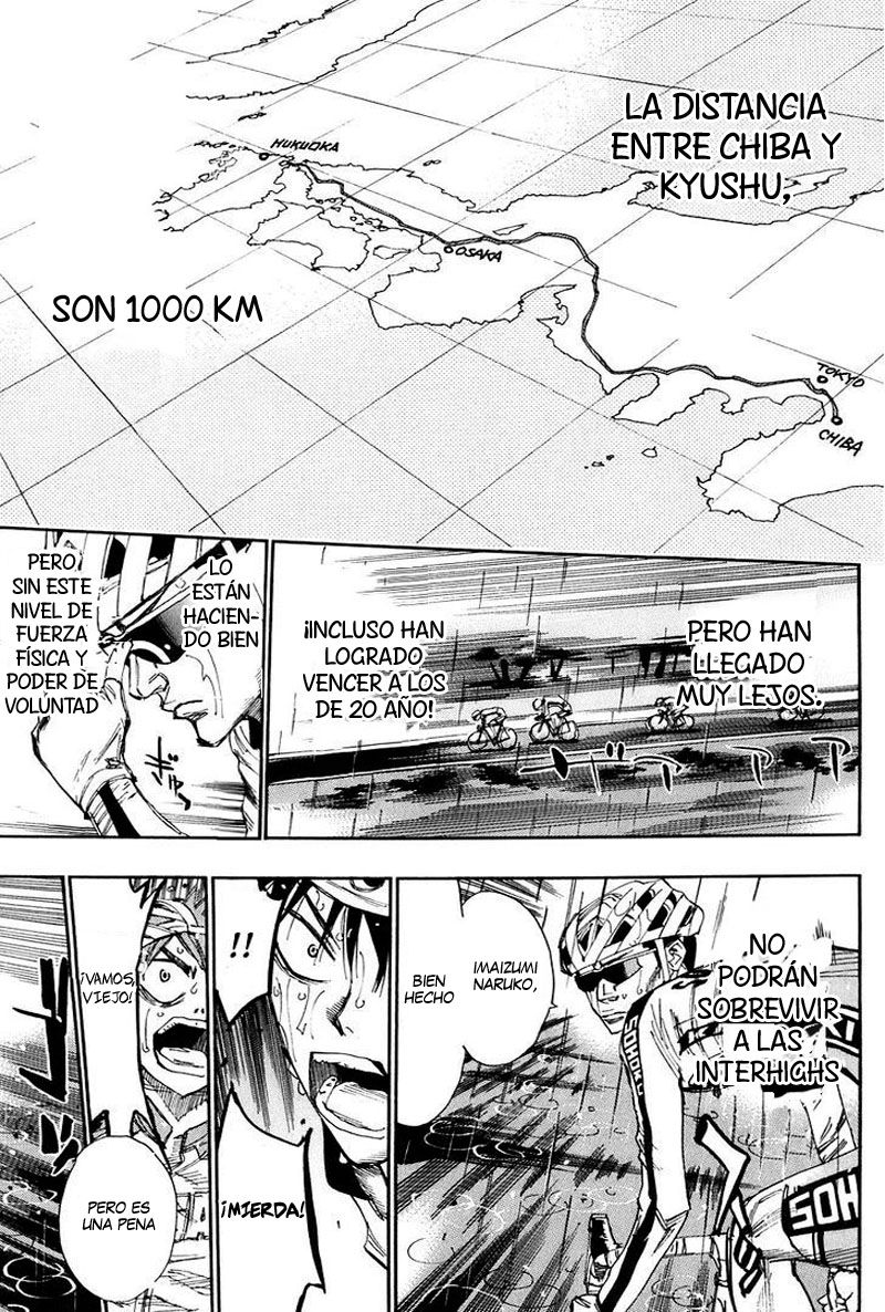 Yowamushi Pedal Capitulo 60: LLUVIA página 6