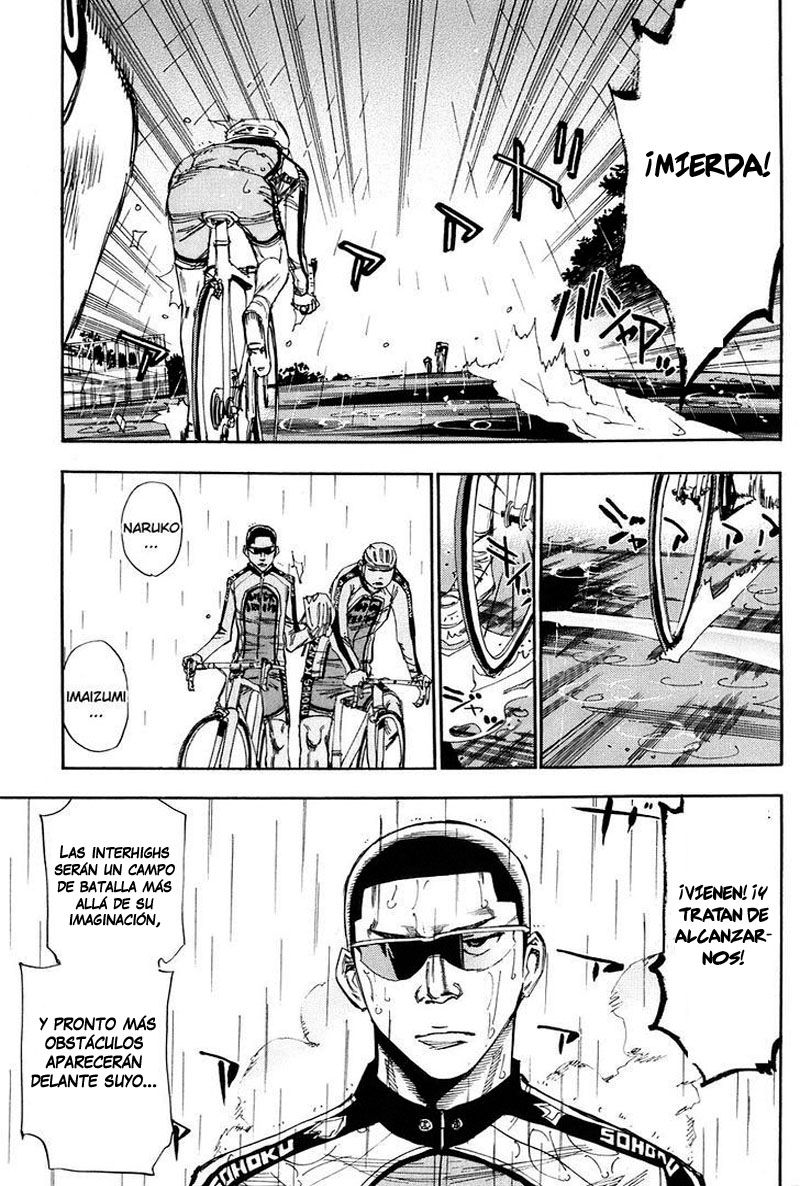 Yowamushi Pedal Capitulo 60: LLUVIA página 9