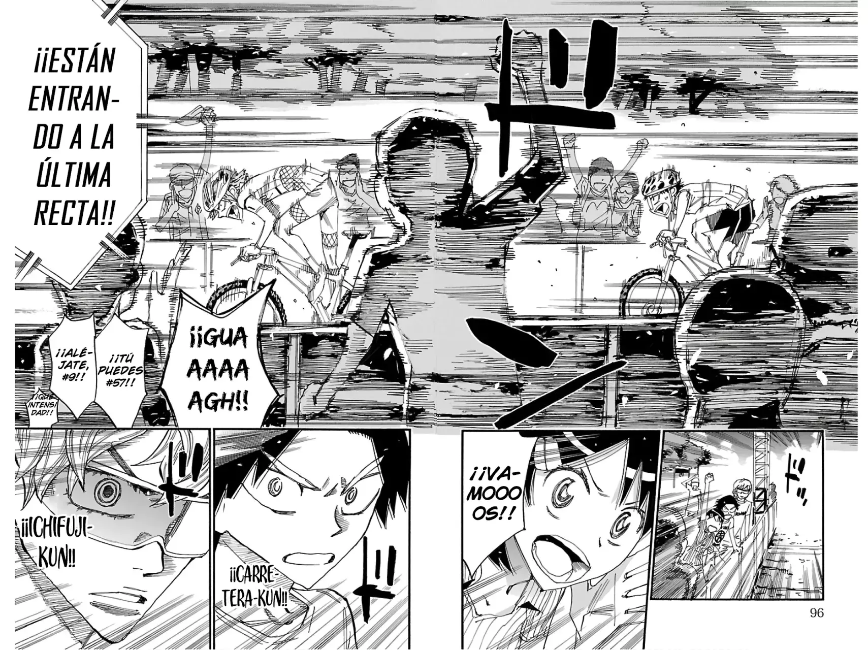 Yowamushi Pedal Capitulo 600: ¡¡Ruedas saltando hacia la línea de meta!! página 10