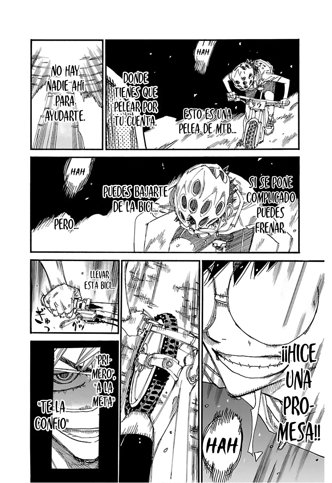 Yowamushi Pedal Capitulo 600: ¡¡Ruedas saltando hacia la línea de meta!! página 13