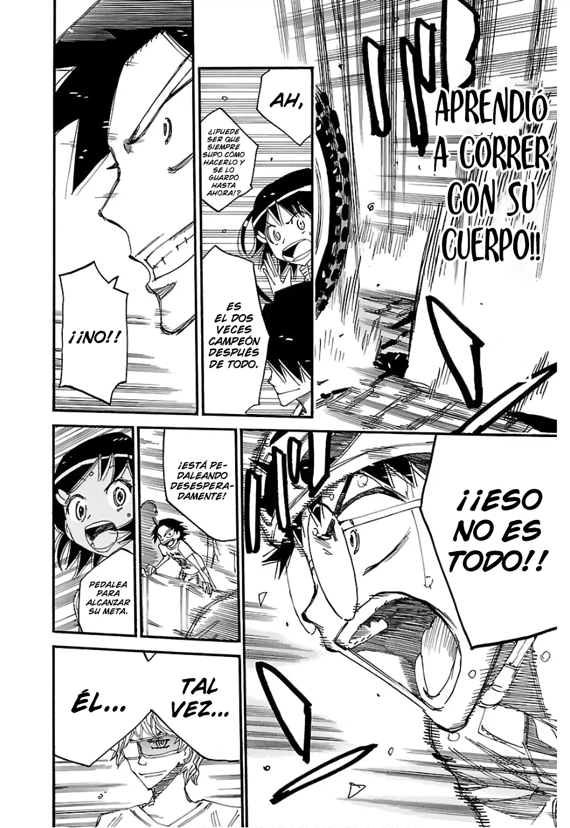 Yowamushi Pedal Capitulo 600: ¡¡Ruedas saltando hacia la línea de meta!! página 18