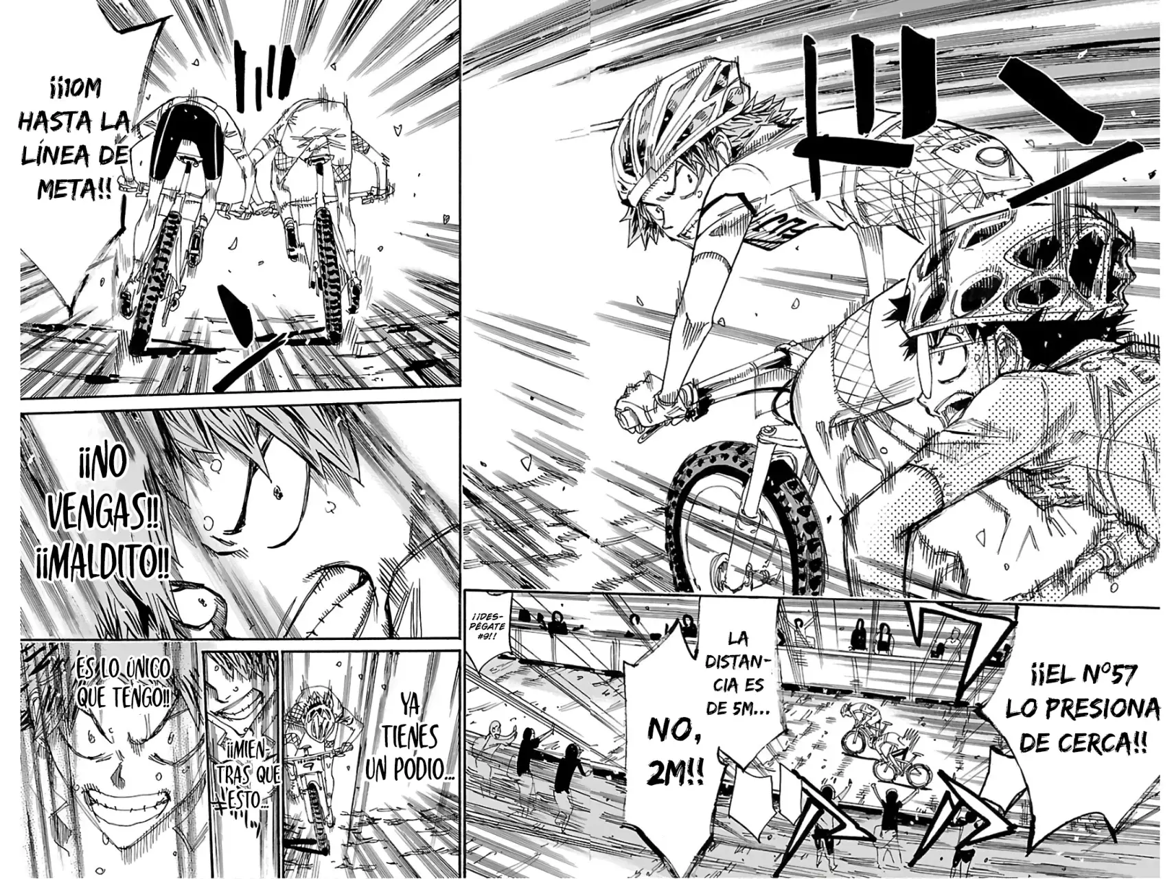 Yowamushi Pedal Capitulo 600: ¡¡Ruedas saltando hacia la línea de meta!! página 20