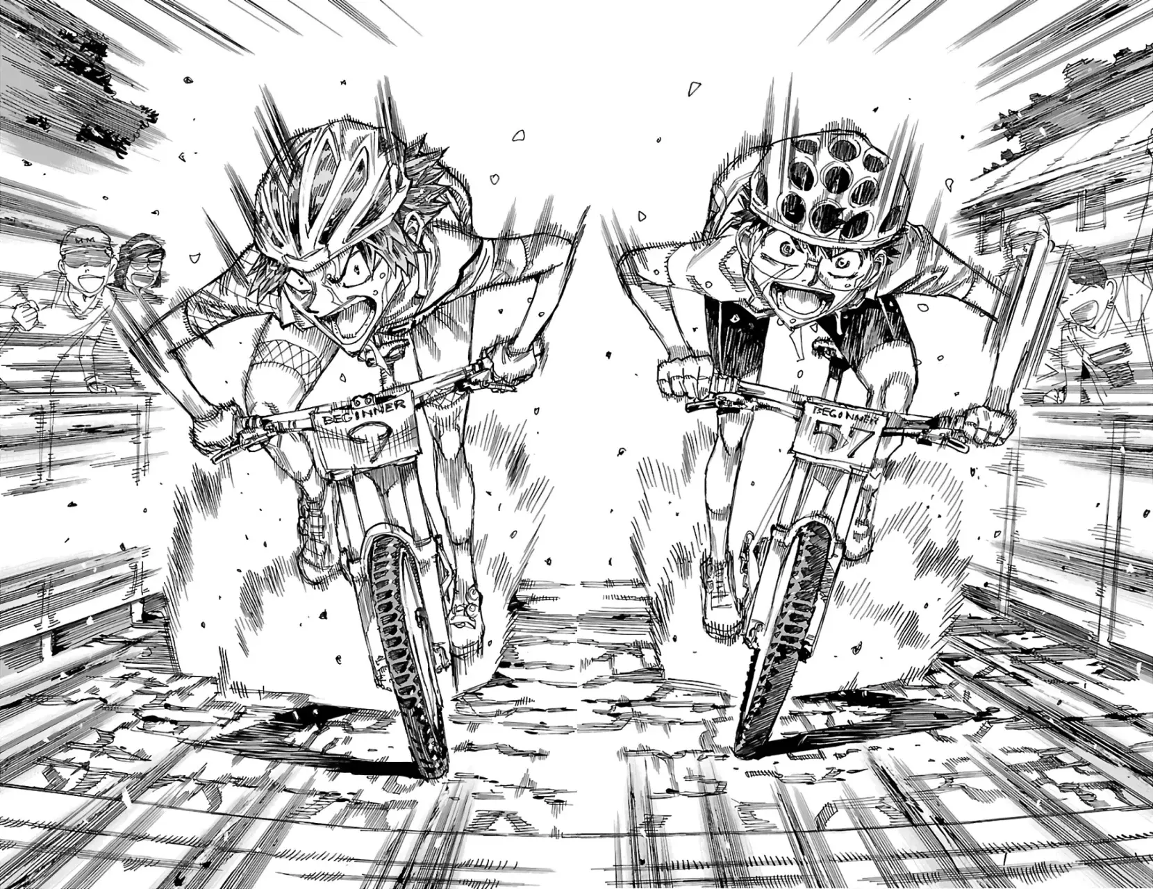 Yowamushi Pedal Capitulo 600: ¡¡Ruedas saltando hacia la línea de meta!! página 23