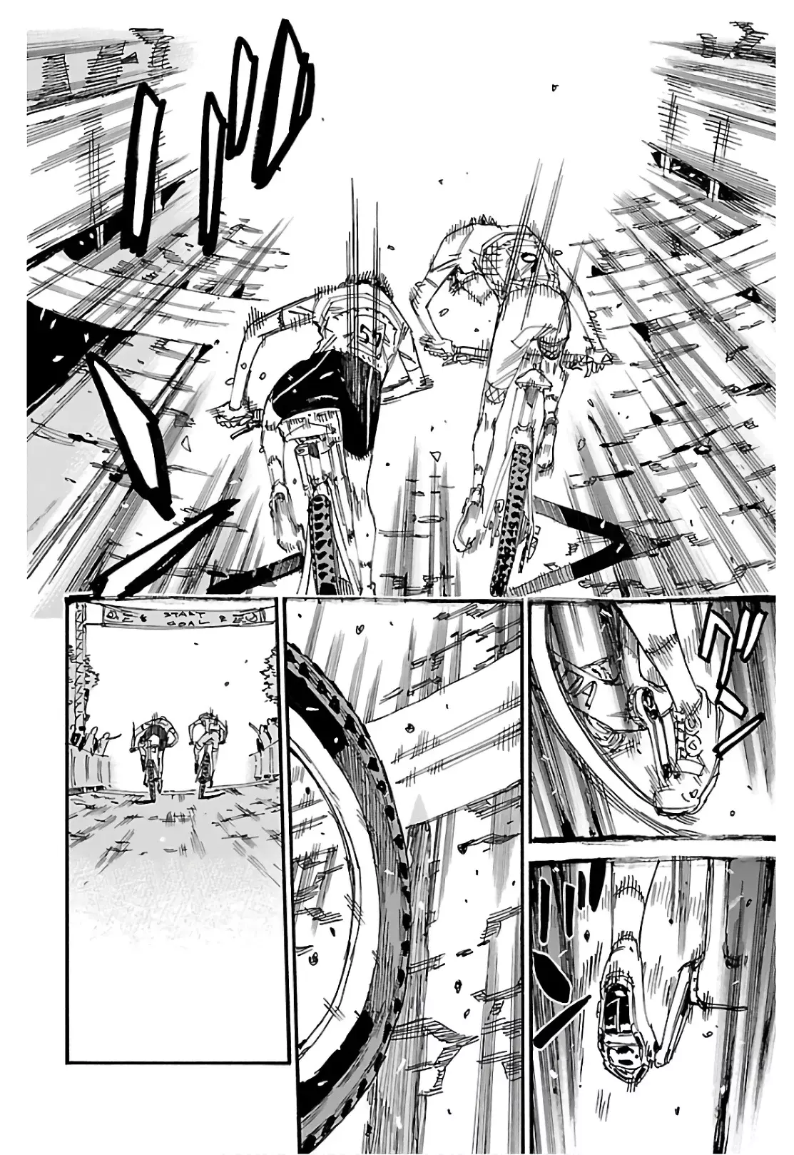 Yowamushi Pedal Capitulo 600: ¡¡Ruedas saltando hacia la línea de meta!! página 24